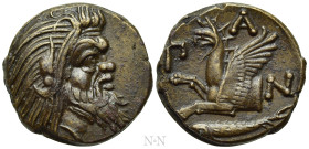 CIMMERIAN BOSPOROS. Pantikapaion. Ae (Circa 310-304/3 BC)