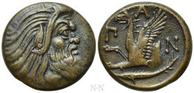 CIMMERIAN BOSPOROS. Pantikapaion. Ae (Circa 310-304/3 BC)