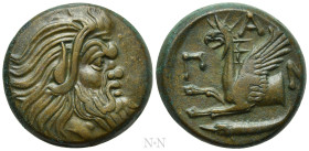 CIMMERIAN BOSPOROS. Pantikapaion. Ae (Circa 310-304/3 BC)