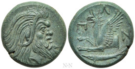 CIMMERIAN BOSPOROS. Pantikapaion. Ae (Circa 310-304/3 BC)