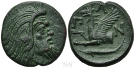 CIMMERIAN BOSPOROS. Pantikapaion. Ae (Circa 310-304/3 BC)