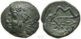 CIMMERIAN BOSPOROS. Pantikapaion. Ae (Circa 304-250 BC)