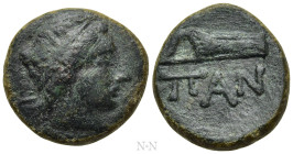 CIMMERIAN BOSPOROS. Pantikapaion. Ae (Circa 200-150 BC)