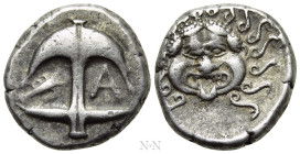 THRACE. Apollonia Pontika. Drachm (Late 5th-4th centuries BC)