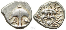 THRACE. Apollonia Pontika. Drachm (Late 5th-4th centuries BC)