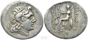 KINGS OF THRACE (Macedonian). Lysimachos (305-281 BC). Tetradrachm. Byzantion