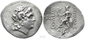 KINGS OF THRACE (Macedonian). Lysimachos (305-281 BC). Tetradrachm. Abydos