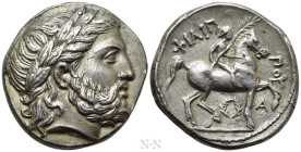 KINGS OF MACEDON. Philip II (359-336 BC). Tetradrachm. Amphipolis