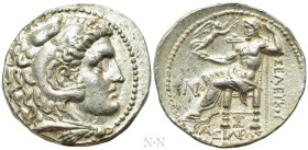 SELEUKID KINGDOM. Seleukos I Nikator (312-281 BC). Tetradrachm. Seleukeia on the Tigris I. In the types Alexander III 'the Great' of Macedon