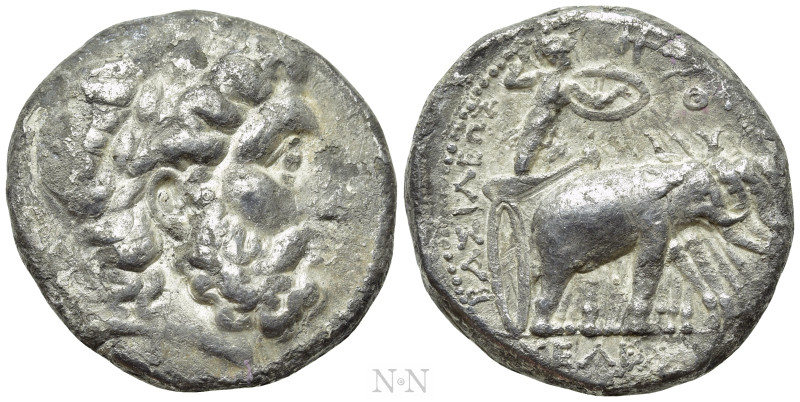 SELEUKID KINGDOM. Seleukos I Nikator (312-281 BC). Tetradrachm. Seleukeia on the...