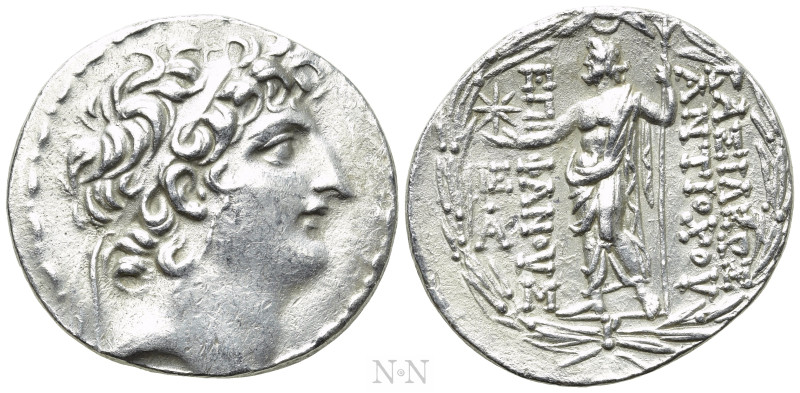 SELEUKID KINGDOM. Antiochos VIII Epiphanes (Grypos) (121/0-97/6 BC). Tetradrachm...