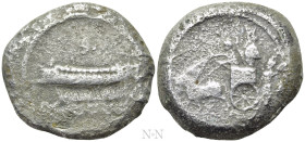 PHOENICIA. Sidon. Ba'alšillem (Sakton) II (Circa 401-366 BC). Double Shekel