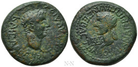 KINGS OF BOSPOROS. Kotys I, with Claudius and Agrippina II (45/6-68/9). 12 Units