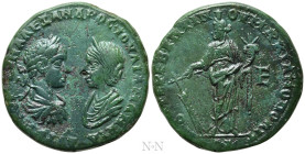 MOESIA INFERIOR. Marcianopolis. Severus Alexander, with Julia Mamaea (222-235). Ae Pentassarion. Um. Tereventinus, legatus Augusti pro praetore