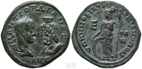 MOESIA INFERIOR. Marcianopolis. Gordian IIΙ (238-244), with Serapis. Ae Pentassarion. Tullius Menophilus, legatus consularis