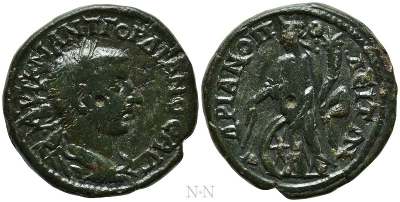 THRACE. Hadrianopolis. Gordian III (238-244). Ae. 

Obv: ΑΥΤ Κ Μ ΑΝΤ ΓΟΡΔΙΑΝΟϹ...
