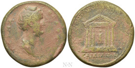 LYDIA. Sardis. Diva Faustina I (Died 140/1). Ae. Marcus Claudius Fronto, asiarch and first strategos
