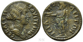 PHRYGIA. Hierapolis. Faustina II (Augusta, 147-175). Ae