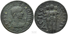 PAMPHYLIA. Aspendos. Gallienus (253-268). Ae 10 Assaria