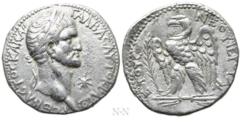 SELEUCIS & PIERIA. Antioch. Galba (68-69). Tetradrachm. Dated RY 1 (AD 68). 

...