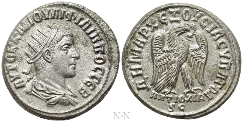 SELEUCIS & PIERIA. Antioch. Philip II (247-249). Tetradrachm. 

Obv: ΑΥΤΟΚ Κ Μ...