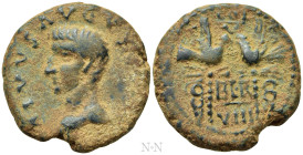 PHOENICIA. Berytus. Divus Augustus (Died 14). Ae. Struck under Trajan