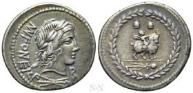 MN. FONTEIUS C.F. Denarius (85 BC). Rome
