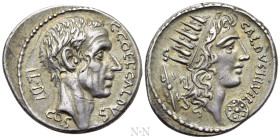 C. COELIUS CALDUS. Denarius (51 BC). Rome