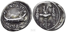 MARK ANTONY. Denarius (32-31 BC). Patrae(?). Legionary issue