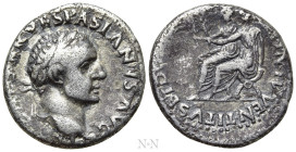 VESPASIAN (69-79). Denarius. Uncertain mint, possibly Illyricum