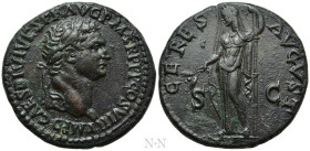 DOMITIAN (81-96). As. Uncertain Thracian mint