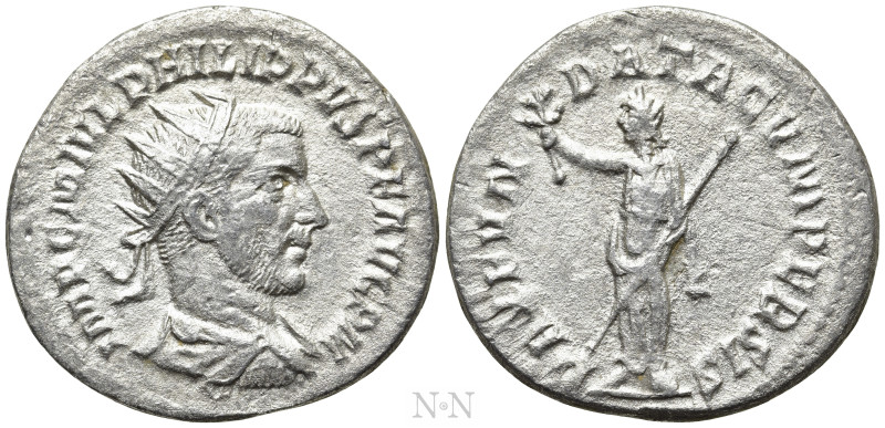 PHILIP I 'THE ARAB' (244-249). Antoninianus. Antioch. 

Obv: IMP C M IVL PHILI...