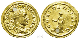 TREBONIANUS GALLUS (251-253). GOLD Aureus. Rome