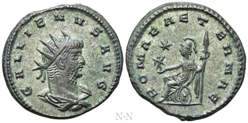 GALLIENUS (253-268). Antoninianus. Antioch. 

Obv: GALLIENVS AVG. 
Radiate, d...