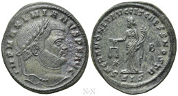 MAXIMIANUS HERCULIUS (First reign, 286-305). Follis. Siscia
