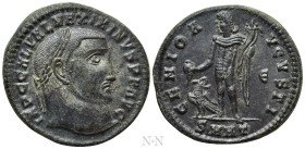 MAXIMINUS II DAIA (310-313). Follis. Heraclea