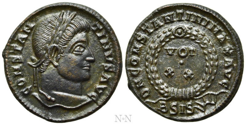 CONSTANTINE I 'THE GREAT' (307/10-337). Follis. Siscia. 

Obv: CONSTANTINVS AV...