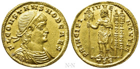 CONSTANS (Caesar, 333-337). GOLD Solidus. Thessalonica
