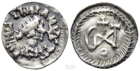 GEPIDS. In the name of Justinian I (527-565). Quarter Siliqua. Sirmium