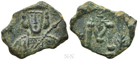 TIBERIUS III APSIMAR (698-705). Follis. Syracuse