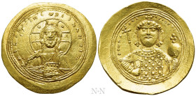 CONSTANTINE IX MONOMACHUS (1042-1055). GOLD Histamenon Nomisma. Constantinople