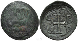 NICEPHORUS BASILACIUS (Usurper, 1078). Follis. Thessalonica