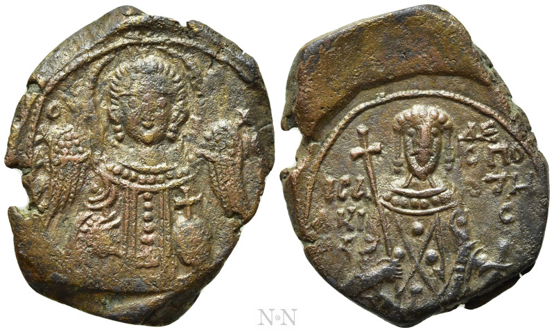 ISAAC II ANGELUS (1185-1195). Tetarteron. Thessalonica. 

Obv: O / X / AP - X ...