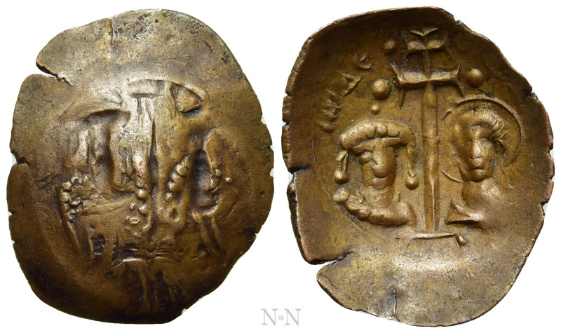 EMPIRE OF THESSALONICA. John Comnenus-Ducas (1237-1242). Trachy. 

Obv: Eagle ...