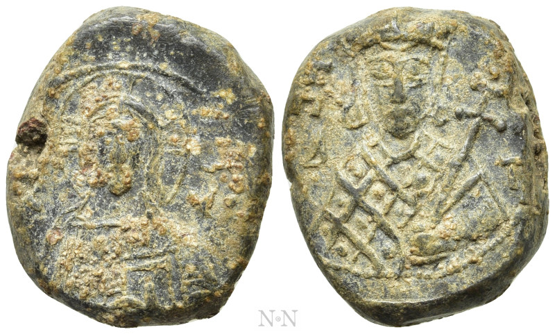 BULGARIA. First Empire. Petr I (927-969). Seal. 

Obv: Facing bust of Christ P...