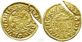 HUNGARY. Matthias I Corvinus (1458-1490). GOLD Goldgulden (1483-1485). Nagybanya