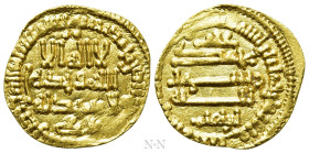 ISLAMIC. Fatimids. Ibrahim II b. 'Ahmad (AH 261-289 / AD 875-902). GOLD Robai. Siqillîyah (Palermo) mint