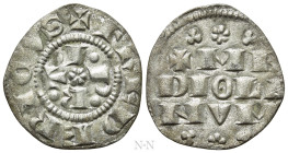 ITALY. Milano. Federico II of Svevia (1220-1250). Denaro Piano