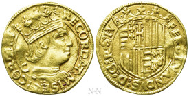 ITALY. Naples. Ferdinando I d'Aragona (Ferrante, 1458-1494). GOLD Ducato