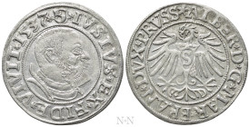 GERMANY. Prussia. Albrecht I (1525-1568). 1 Groschen (1537)